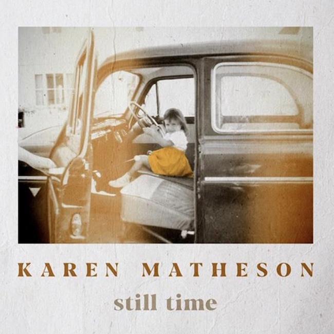 Artwork for 'Still Time', an album by Karen Matheson released in 2021.