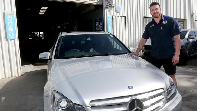 Trent Godfrey owner of Gold Coast service centre in Southport, voted in the top ten best Gold Coast mechanics. Picture Mike Batterham