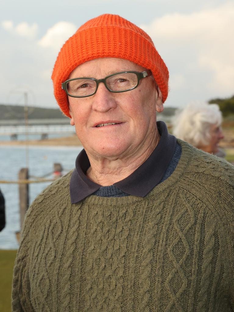 Residents including Richard Fooks are opposing a major development along the Barwon Heads riverfront. Picture: Alison Wynd