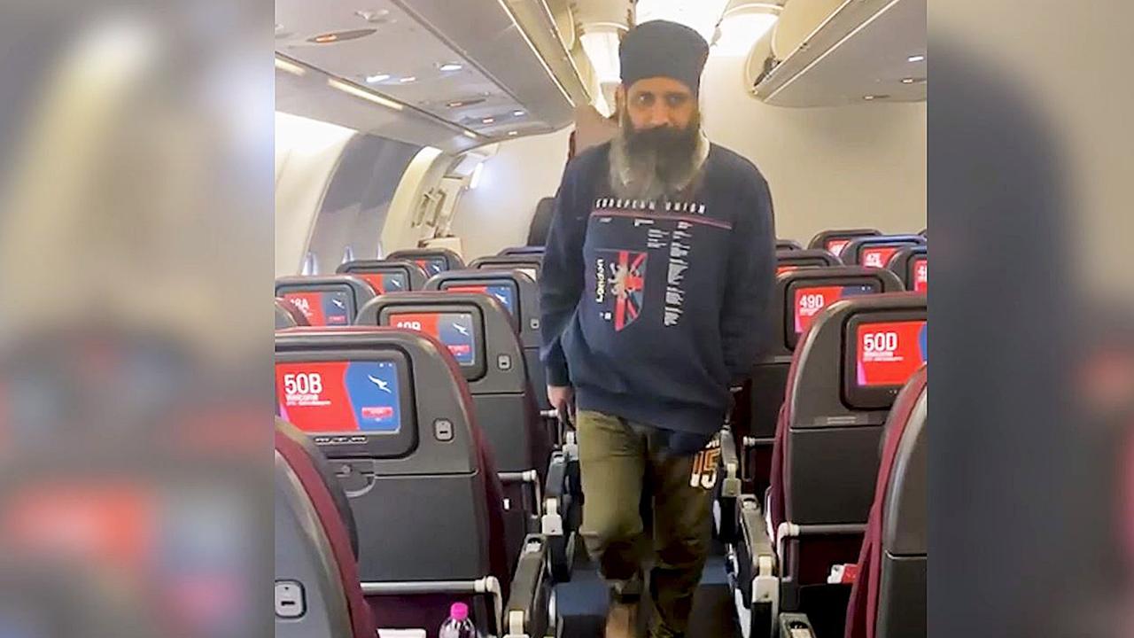 Rajwinder Singh boarded a flight in Delhi on Tuesday evening to return to Australia to face prosecution for the alleged murder of Toyah Cordingley in 2018. Picture: Queensland Police Service