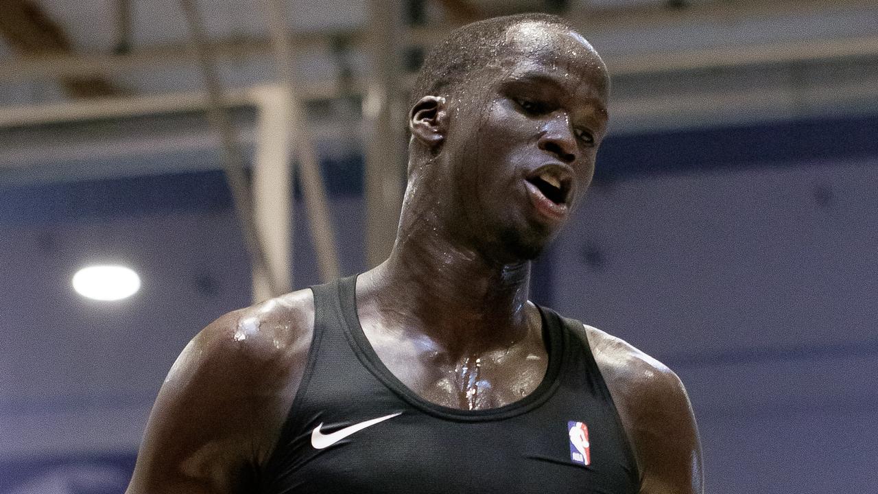 Thon Maker is putting work in. Photo: Ethan Hogg.