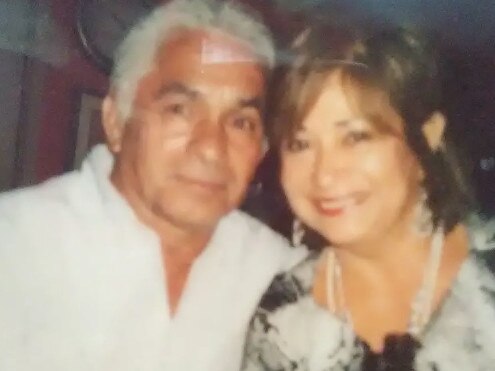 Rolando Reyes and Celia Martinez Gonzales, the grandparents of Salvador Ramos. Picture: Facebook