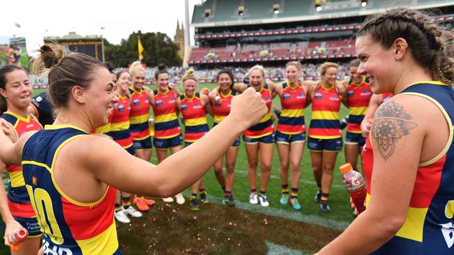 The all-conquering Adelaide will be a formidable opponent and enters the AFLW grand final as flag favourite. 