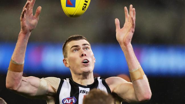 Mason Cox will remain a Pie until Pic: Getty Images