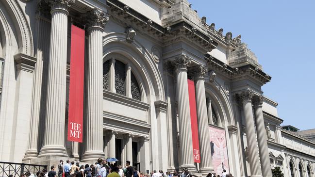 Entrance to The Met in New York.