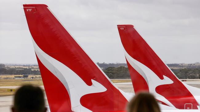 Qantas passengers have complained about the airline more than any other service to the ACCC. Picture: NCA NewsWire / Ian Currie