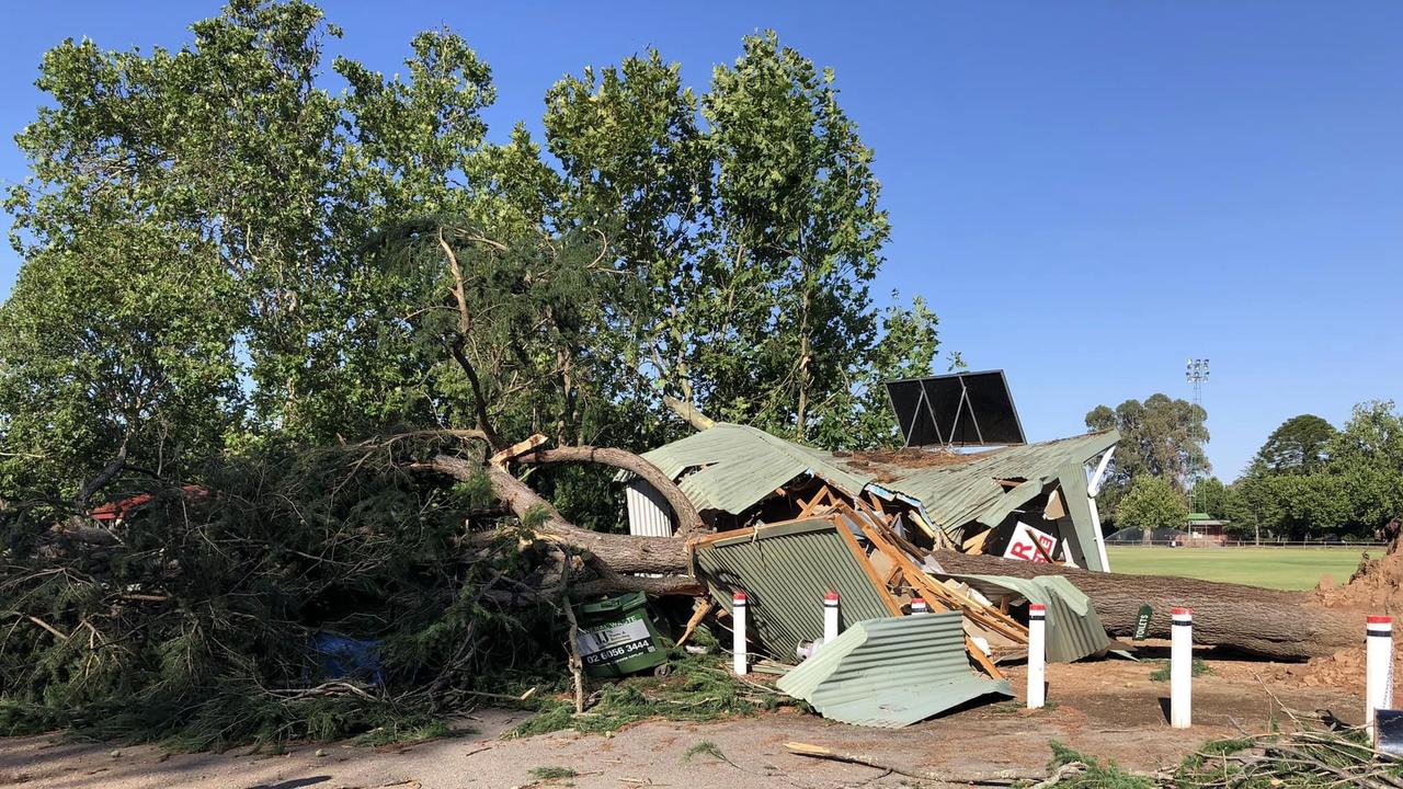 GVL: Storm causes serious damage to Benalla Football Netball Club ...