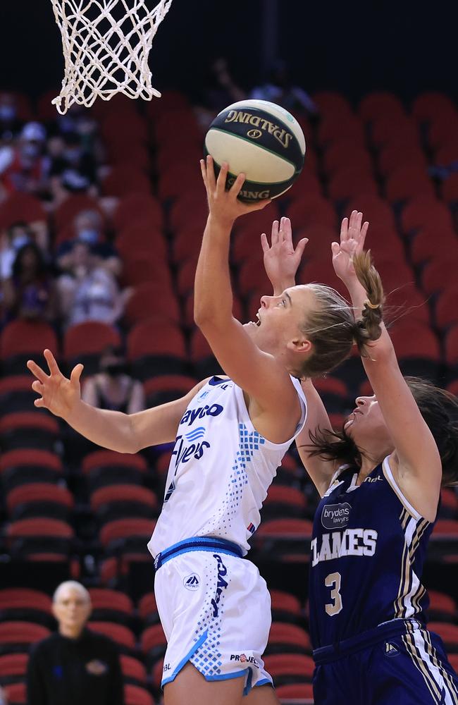 Kristy Wallace has been one of the revelations of the WNBL campaign.