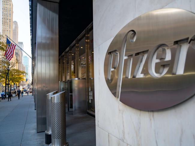 Pfizer has announced positive early results on its COVID-19 vaccine trial. Picture: Getty Images