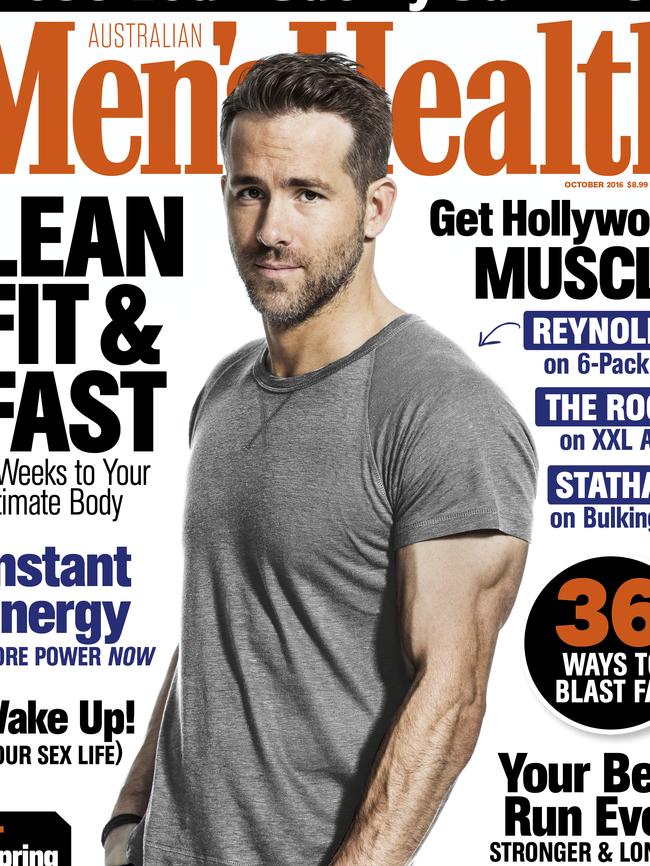 Cover man. Picture: Men’s Health