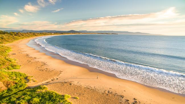 Culburra Beach is a popular holiday destination.