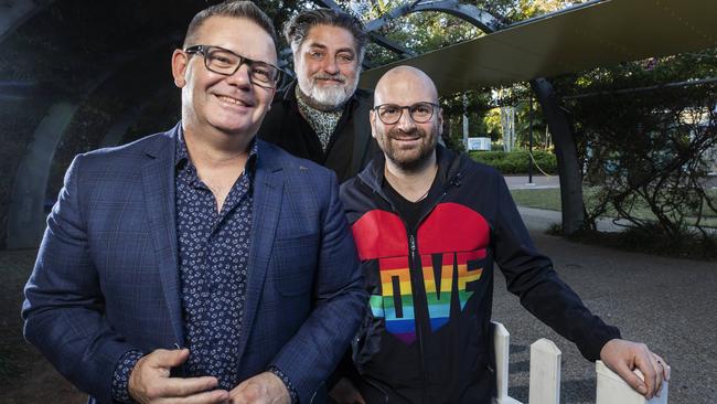 Masterchef Judges Gary Mehigan, Matt Preston and George Colombaris. Picture: Lachie Millard.