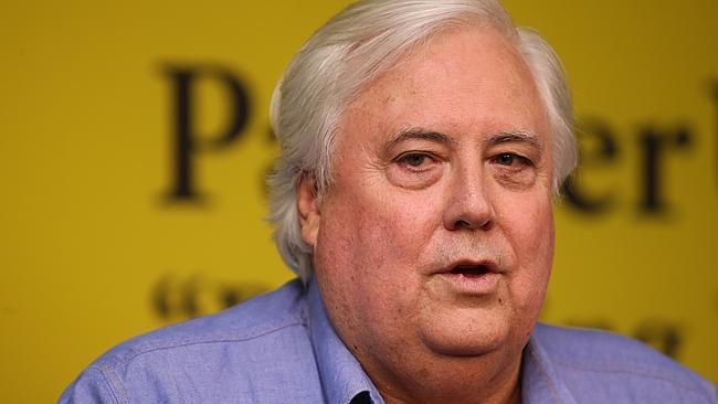 Clive Palmer in Brisbane. Picture: Tara Croser