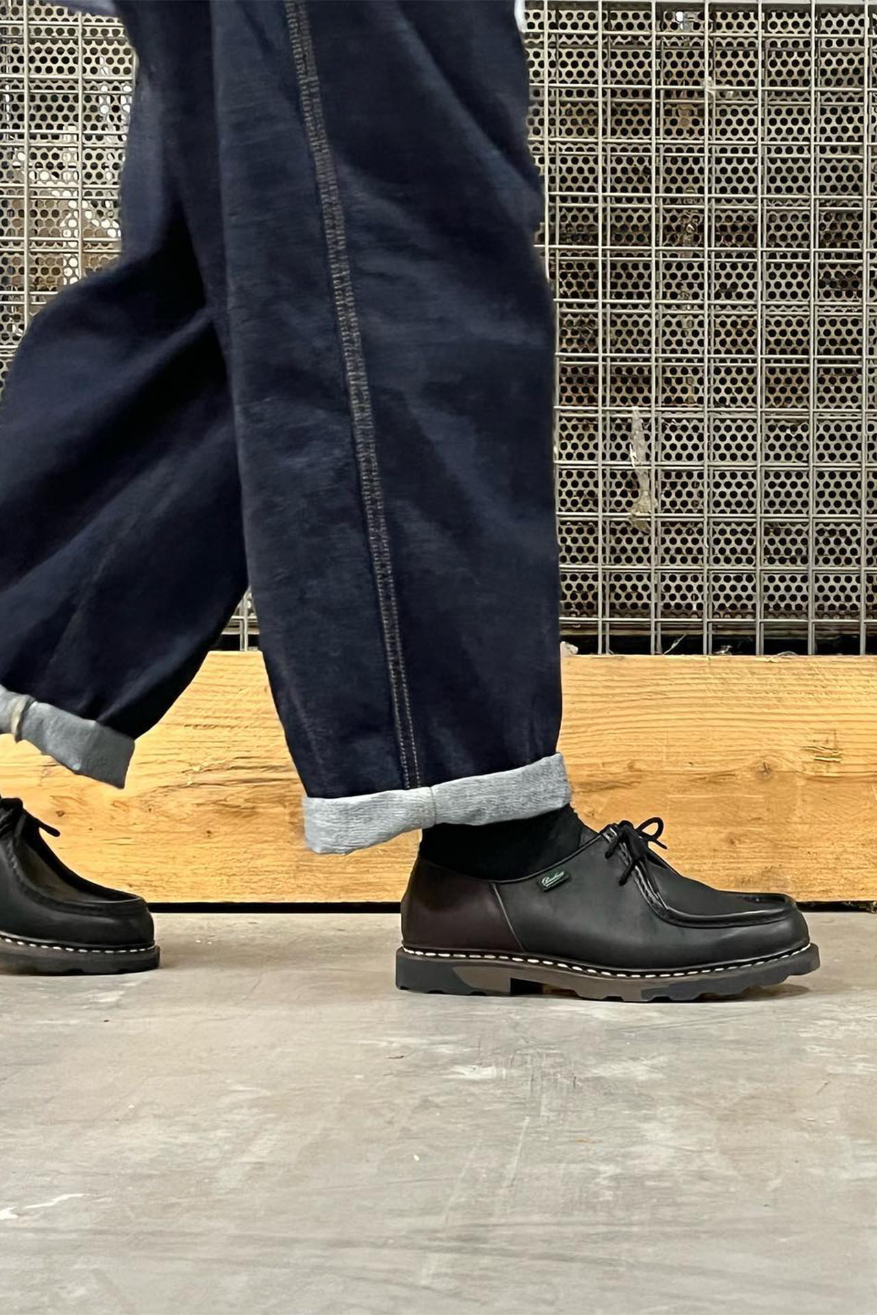 <p><em>A reworked version of the Paraboot Michael. Image credit: Instagram.com/Paraboot_official</em></p><p>&nbsp;</p><h2>The rise of the Paraboot</h2><p>&nbsp;</p><p>Sure, you&rsquo;ve heard people talk about the post-sneaker world and recommend a pair of loafers. But what comes next&mdash;in the post-loafer world? The answer might be the <a href="https://www.instagram.com/p/C30Q--7tMdu/?img_index=3&amp;hl=en" target="_blank" rel="noopener">Paraboot Michael</a>, a piped-seam lace-up derby shoe that&rsquo;s quickly cemented itself as this year&rsquo;s must-have footwear. The Paraboot and similar styles, such as <a href="https://iconic.prf.hn/click/camref:1101lezCS/pubref:GQ----/destination:https://www.theiconic.com.au/wallabee-m-1561054.html" target="_blank" rel="nofollow noopener">Clarks Wallabees</a> or the <a href="https://www.prada.com/au/en/p/diapason-opaque-brushed-leather-lace-up-shoes/2EG419_055_F0002" target="_blank" rel="nofollow noopener">Prada Diapason</a>, were <a href="https://www.tiktok.com/@ssense/video/7324369222765792518" target="_blank" rel="noopener">spotted everywhere at Pitti Uomo</a>, and things only exploded from there.</p>