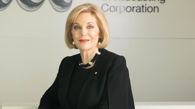 Ita Buttrose ABC Chairman pictured in the ABC offices in Ultimo, Sydney. Picture Renee Nowytarger / The Australian