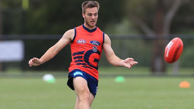 Cory Gregson is back in action for the Cats. Picture: Peter Ristevski