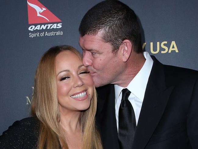 James Packer’s private life has been difficult after the breakdown of his engagement to singer Mariah Carey. Picture: Getty Images