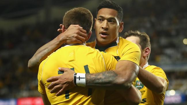 Israel Folau could soon have the chance to play centre for the Wallabies.