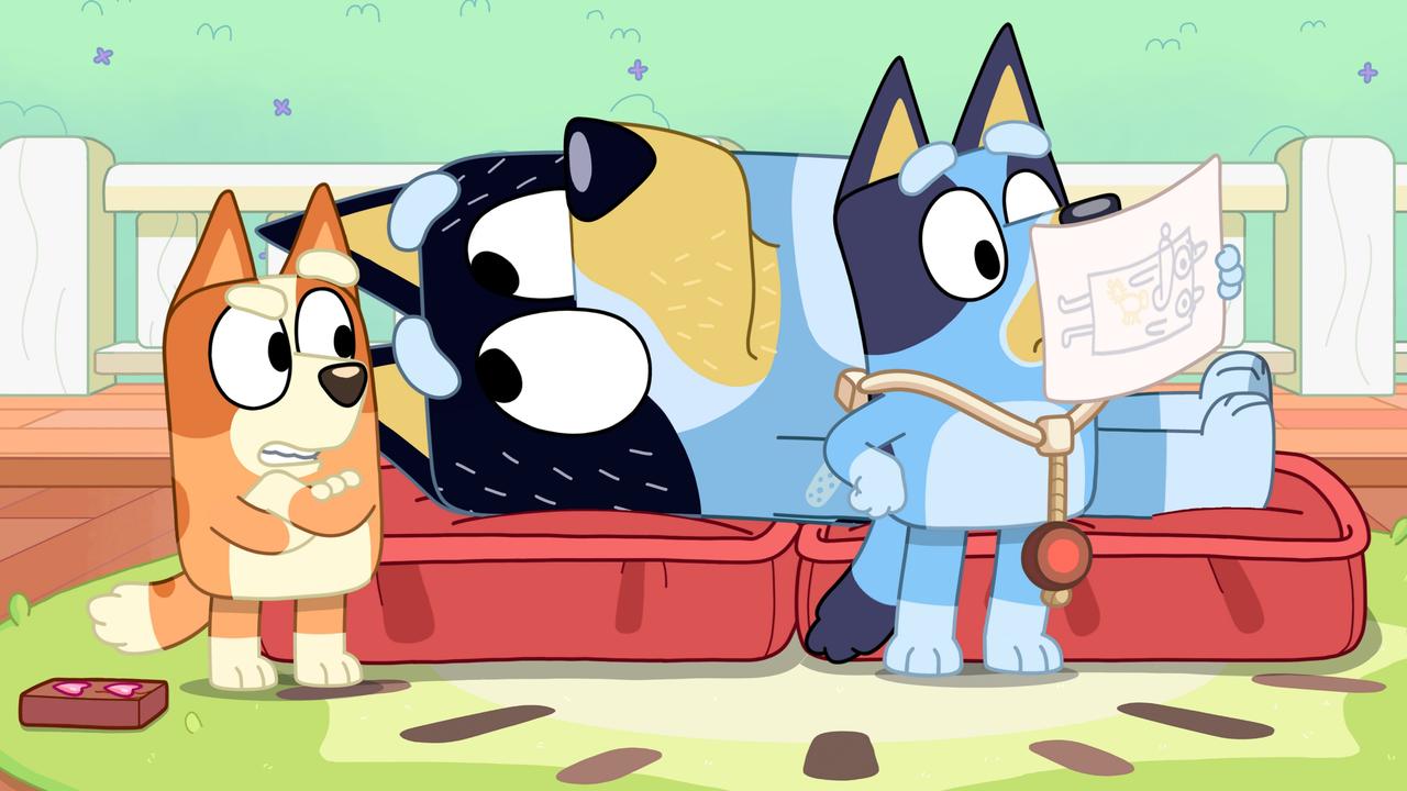 Animated favourite Bluey has rated highly among Aussie kids – and parents – for its honesty and fun. Picture: supplied