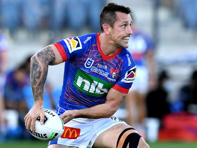 Fresh from an off-season break, Newcastle captain Mitchell Pearce is primed for a big 2021 season for the Knights. Picture: Bradley Kanaris/Getty Images