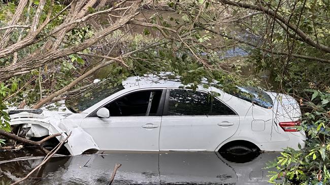 Police are investigating after a car collided with a tree on Amamoor Creek Rd on Monday morning, January 15, 2024