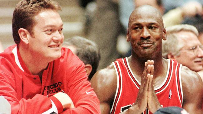 Aussie Luc Longley played a key role in the success of Jordan and the Bulls.