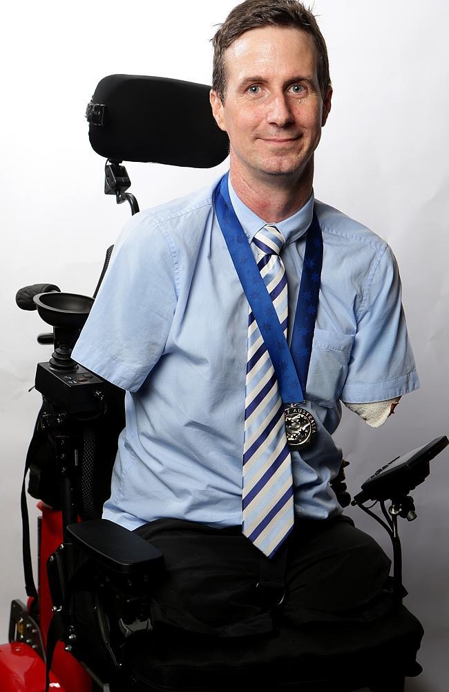 Pride of Australia Medal: Courage ... Matthew Ames. Picture: Mark Calleja