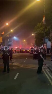 Violent Disorder Continues in Belfast After Anti-Immigration Protests