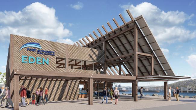 It is hoped the Welcome Centre will be completed this year. Picture: Port Authority of NSW