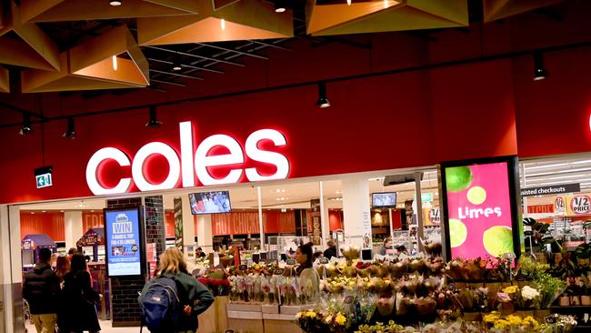 The Australian Retailers Association, which includes Coles, have called for a 3.5 per cent increase in minimum and award wages from July 1. Picture: NCA NewsWire / Jeremy Piper