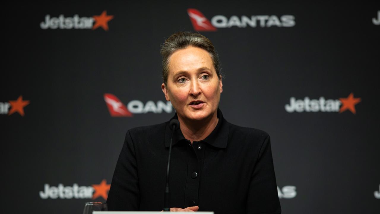 Qantas CEO Vanessa Hudson said the airline was committed to improving its services. Picture: NCA NewsWire / Christian Gilles