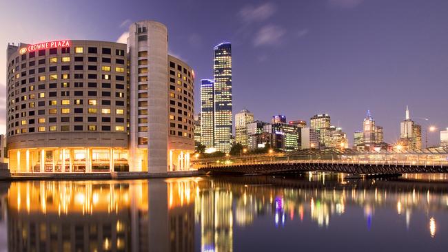 The Crowne Plaza Hotel, Melbourne.