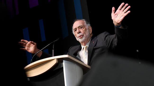 Francis Ford Coppola on September 9, at the premiere of Megalopolis. Picture: Sonia Recchia/Getty Images