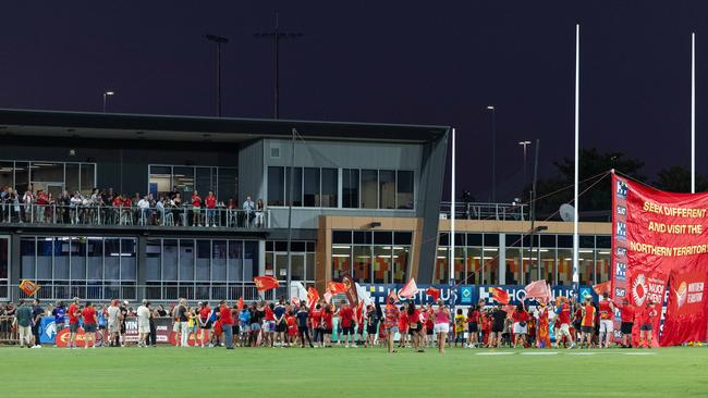 Gold Coast Suns v Hawthorn AFL match at TIO Stadium. Picture: Pema Tamang Pakhrin