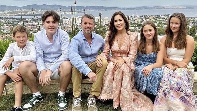 Princess Mary and the family also spent Christmas in Tasmania last year.