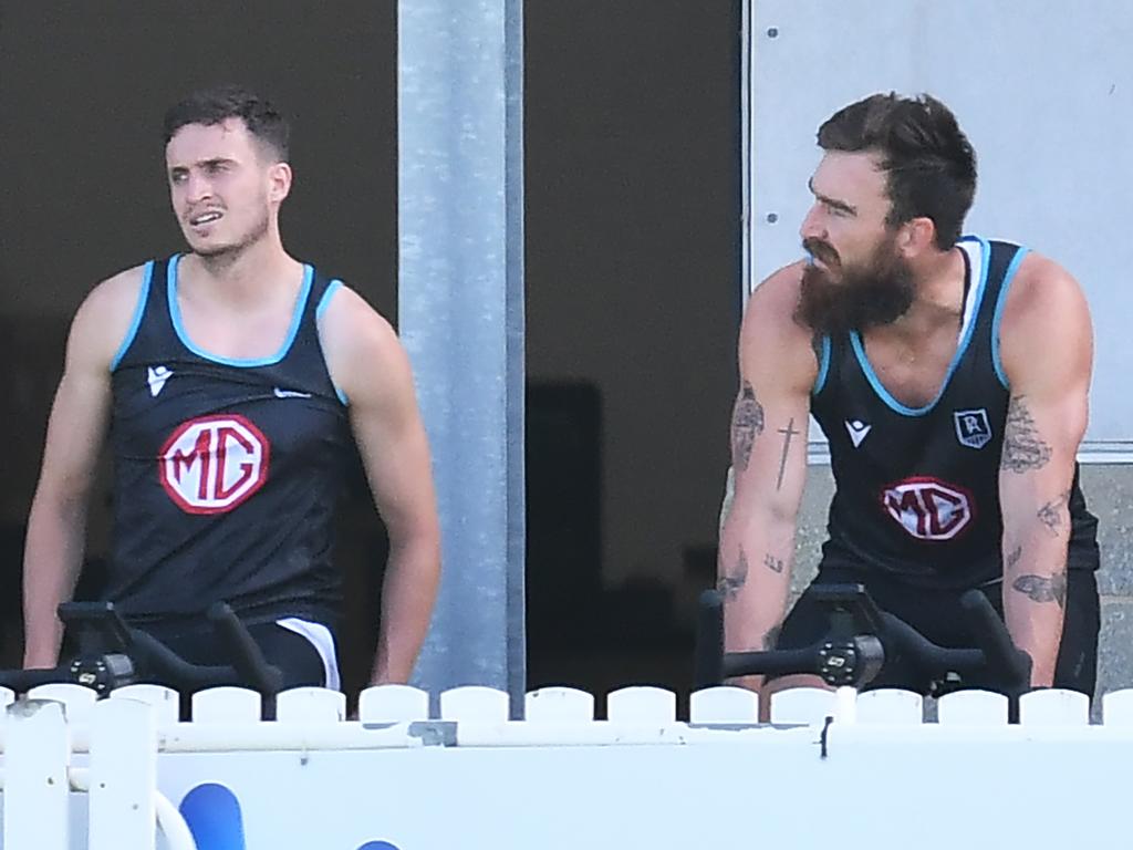 Fantasia and gun forward Charlie Dixon have had their pre-seasons ruined by injury. Picture: Mark Brake