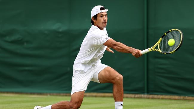 Jason Kubler at Wimbledon last year. Picture: Ryan Pierse/Getty Images