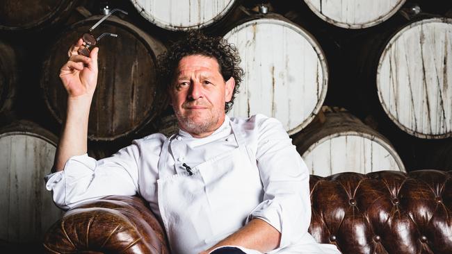 Things will sizzle when Marco Pierre White teams up with Jock Zonfrillo on MasterChef. Picture: Tasting Australia