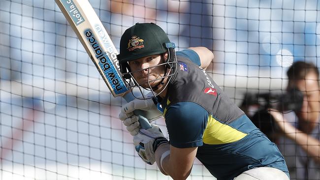 Steve Smith has been working hard in the nets. Picture: Ryan Pierse/Getty Images