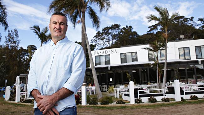 Pasadena owner Paul Peterkin at the Church Point restaurant.