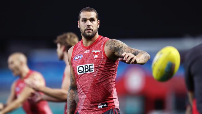 Sydney star Lance Franklin has broken his silence on external trade chatter.