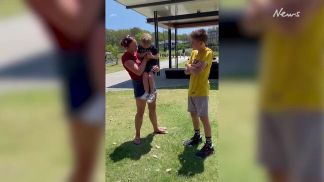 Teen reunited with 6-year-old he pulled from pool