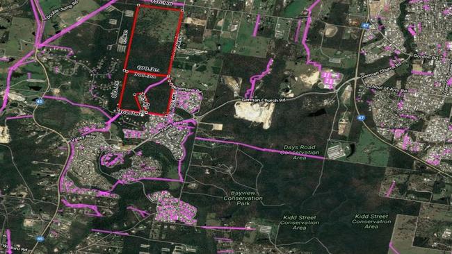 Heinemann Rd, Mount Cotton, where the first stage of the sports hub will include bike facilities. Redland ratepayers, who by some estimates, paid double market value for land to build a sports hub, now face an estimated $200 million to build on the site, which partly floods.