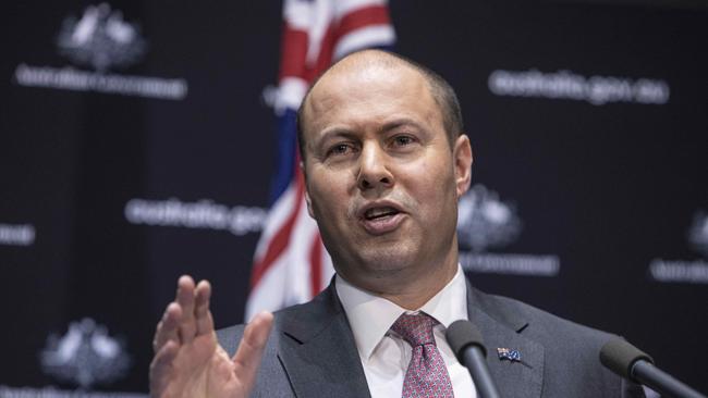 Treasurer Josh Frydenberg. Picture: NCA NewsWire/Gary Ramage