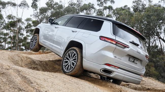 Jeep’s 2022 model Grand Cherokee L Summit Reserve.