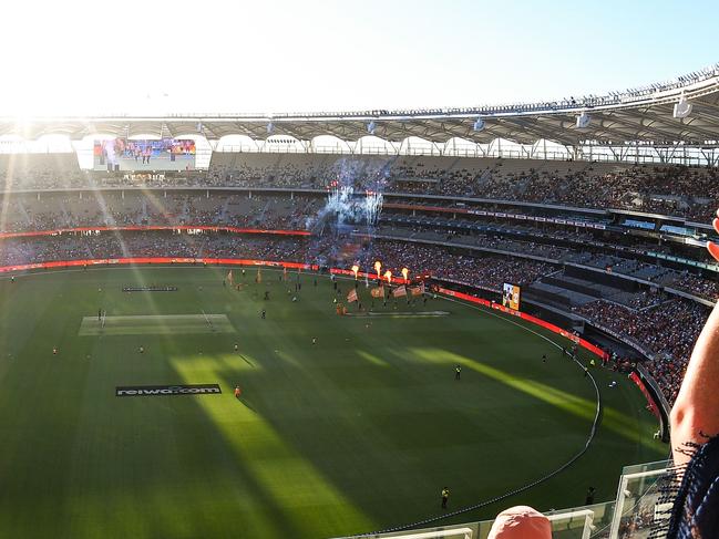 Optus Stadium in Perth is also in the running. Picture: Daniel Carson/Getty Images