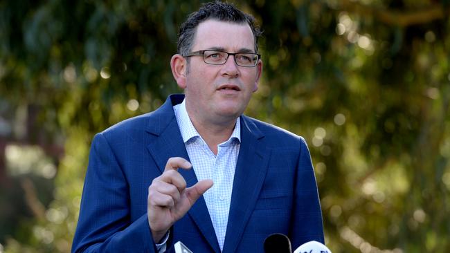 Victorian Premier Dan Andrews has previously defended his government’s deal with China. Picture: NCA NewsWire / Andrew Henshaw