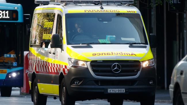 SYDNEY, AUSTRALIA - NewsWire Photos September 17, 2024: Emergency service general vision .NSW Ambulance bus Picture: NewsWire / Nikki Short