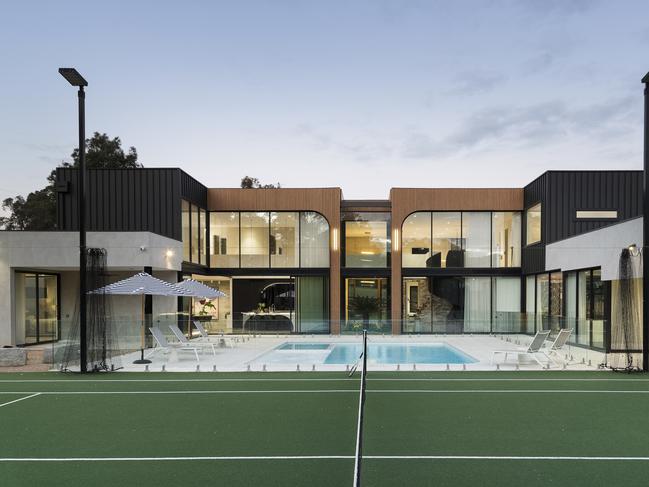 The six-bedroom house at 2 Grange Ave, Plenty, is for sale with $5m to $5.5m price hopes.
