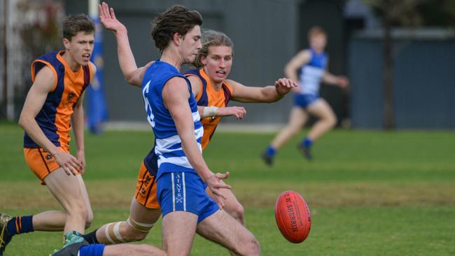 Malachy Carruthers as a junior, before he was drafted by Sydney. Picture: Brenton Edwards